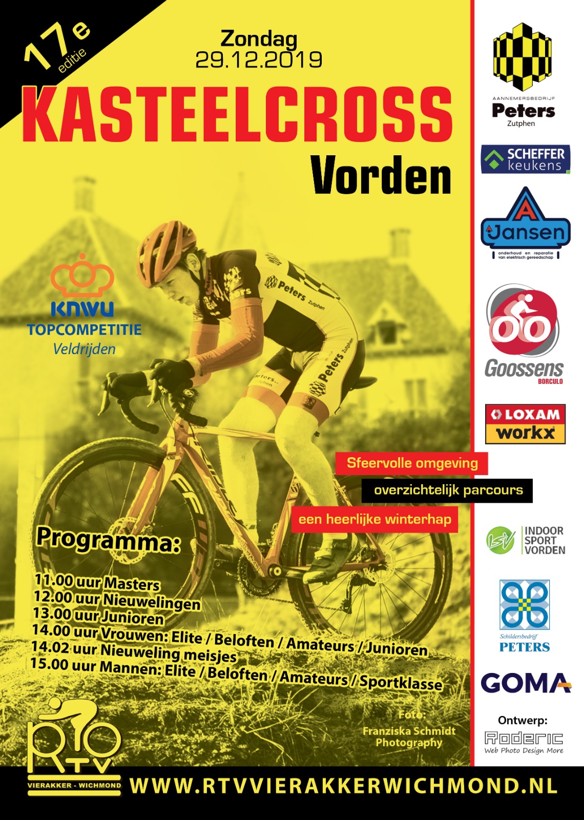 Flyer Kasteelcross 29 december 2019