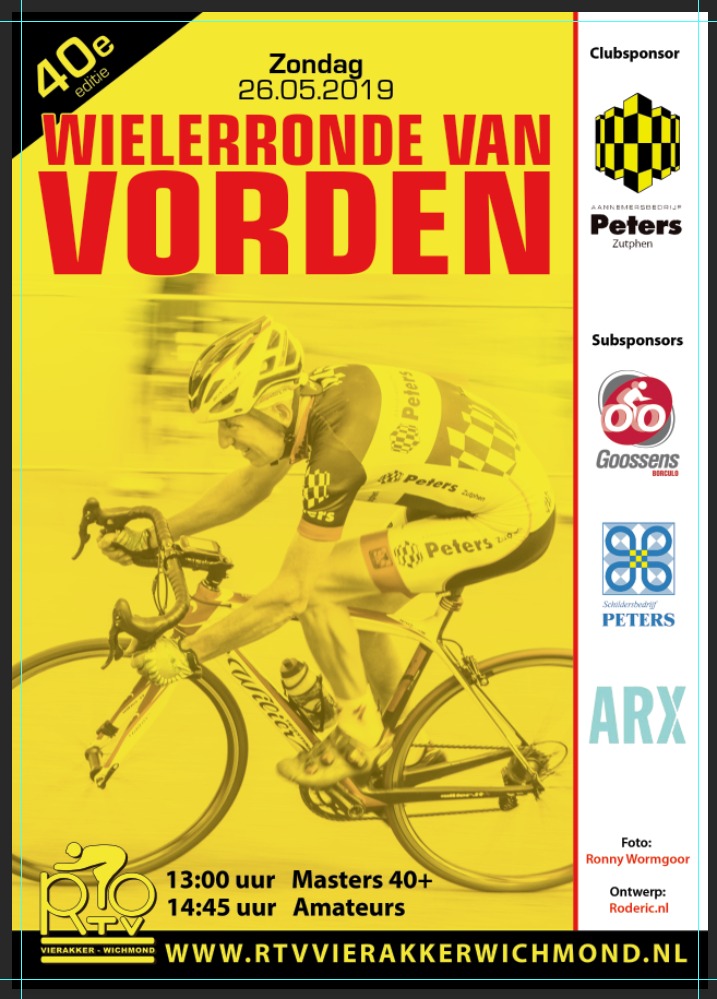 Flyer ronde van Vorden 2019