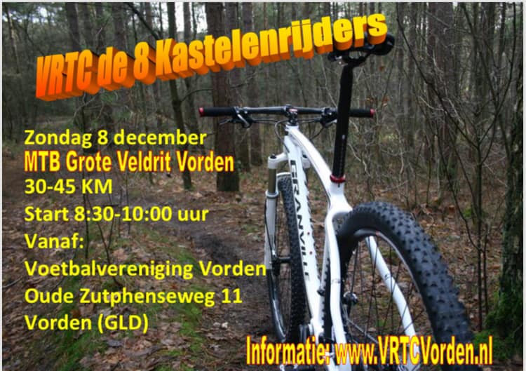 Veldtoertocht VRTC 8 december 2019