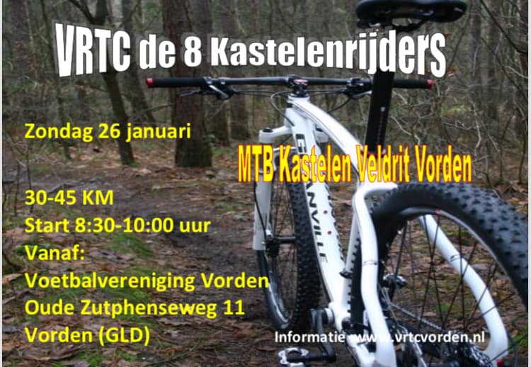 Veldtoertocht VRTC Vorden 26 januari 2020