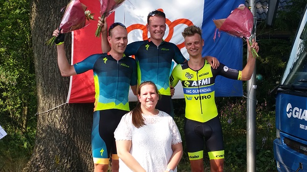 Podium Amateurs en Sportklasse Wichmond 2018