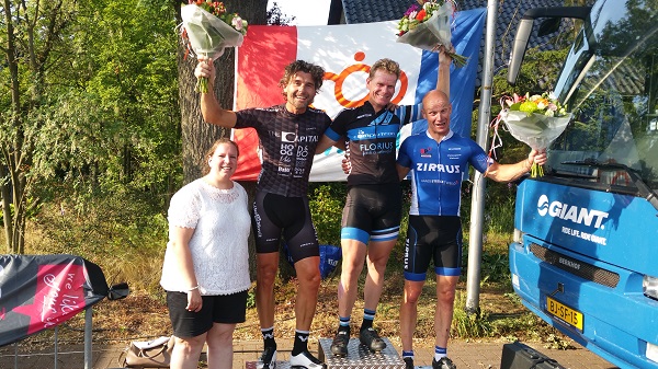 Podium masters 40 ronde van Wichmond 2018