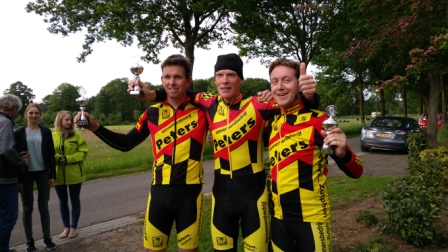 Podium Clubkampioenschap Weg 2015