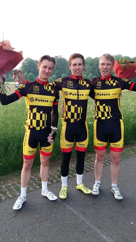 Podium Clubkampioenschap Weg 2016