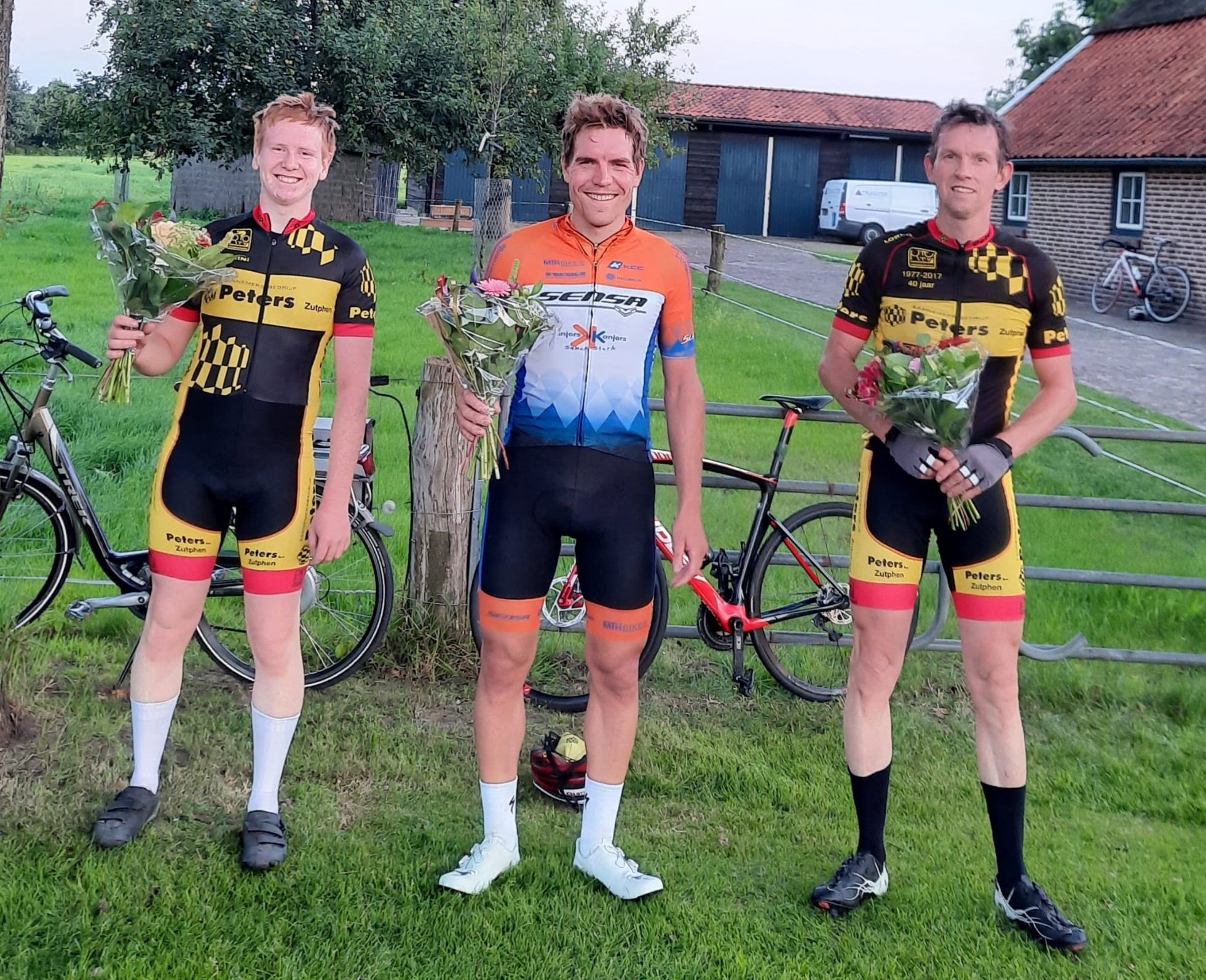 Podium Clubkampioenschap Weg 2021